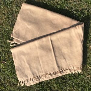 Plain Shawl - Light Brown